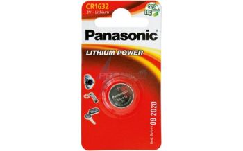 Tablett-patarei, panasonic, cr1632, 3v, 1tk