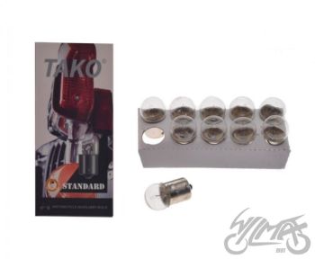 6V 5W G18 BA15S PIRN, 10 TK, ILMA EEC TAKO