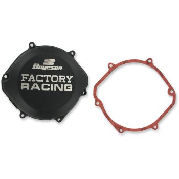 CLUTCH CVR CR250 BLK