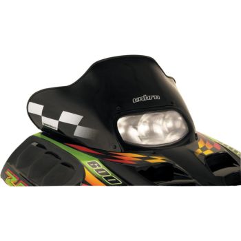 WINDSHIELD 13 BLK ARC
