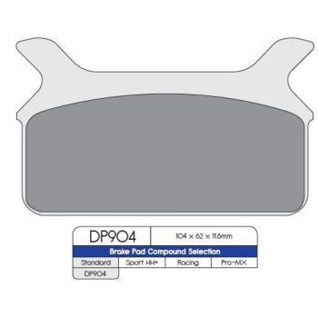 BRAKE PAD H-D 43957-86B/D