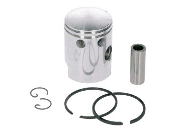 piston kit DR 50cc 38.4mm, 12mm wrist pin for Piaggio Boss, Bravo, Ciao, Grillo, Si