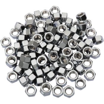 3/8 -24 CHROME HEX NUT