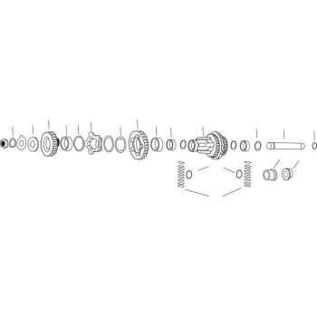 COUNTER SHAFT NUT 7911