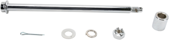 AXLE REAR CHR 80-99 FLT/FLHT