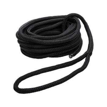 Qvarken Mooring Rope Dockline with eye 10mm 6m black