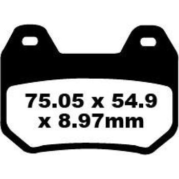 BRAKE PAD FA SER ORGANIC