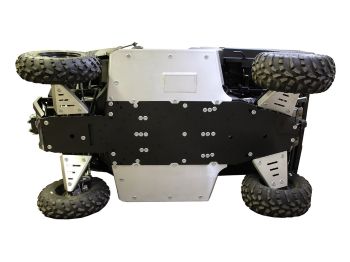 Skid plate (aluminium / plastik): Polaris Ranger 570 SP (2022+)
