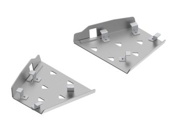 Al. Rear A-arm guards (pair): CanAm Outlander 500/700 (2023+)