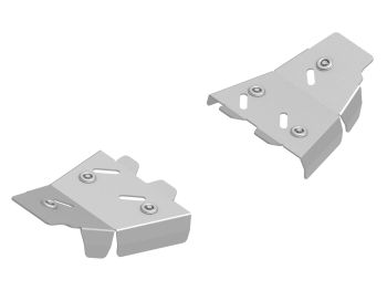 Al. Rear A-arm guards (pair): Loncin X-Wolf 1000 (2025+)