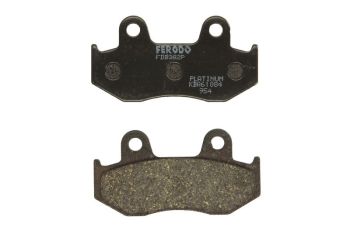 Piduriklotsid FDB382P FERODO plaatina, mõeldud kasutamiseks maantee sobib HONDA