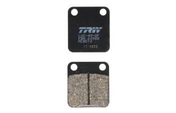 Piduriklotsid MCB510 TRW orgaaniline, mõeldud kasutamiseks maantee/offroad/tõukerattad sobib DAELIM; HONDA; KAWASAKI; SUZUKI; YAMAHA