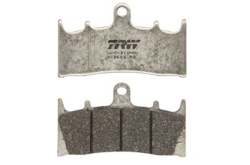 Piduriklotsid MCB659CRQ TRW süsinik, mõeldud kasutamiseks võidusõit sobib KAWASAKI; SUZUKI