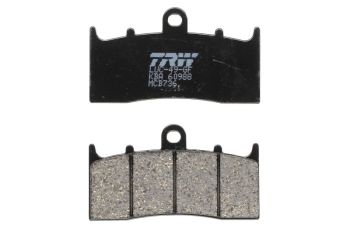 Piduriklotsid MCB736 TRW orgaaniline, mõeldud kasutamiseks maantee/offroad/tõukerattad sobib BMW