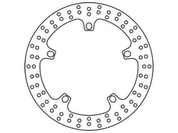 Piduriketas MST357 Esiosa fikseeritud TRW 320/181/5mm/202,5mm