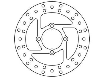 Piduriketas MST407 Tagumine fikseeritud TRW 220/58/4mm/76mm