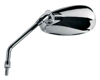 Peegel VIC-E662 universaalne 8mm g. parempoolne/vasakpoolne k. kroomvärv sobib KYMCO