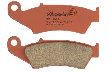 Piduriklotsid 07KA17SD BREMBO paagutaja, mõeldud kasutamiseks offroad sobib APRILIA; BETA; CANNONDALE; GAS GAS; HONDA; KAWASAKI; SUZUKI; YAMAHA