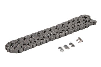 Mootorikett SCA0409ASV lülide arv 106, avatud, plaat sobib APRILIA 500; GILERA 500SP; KAWASAKI 220 (Bayou), 250 (Bayou); SUZUKI 250 (Quadrunner 2WD), 250 (Quadrunner 4WD), 250EF (Quadrunner)