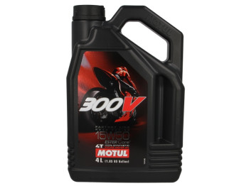 MOTUL 4T mootoriõli 15W50 MOTUL 300V Factory Line 4I 4T ester PRZEWYŻSZA JASO MA2 sünteetiline
