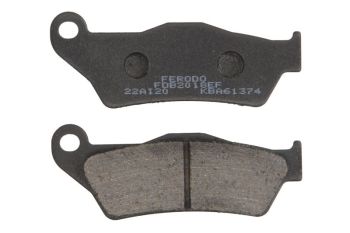 Piduriklotsid FDB2018EF FERODO öko hõõrdumine, mõeldud kasutamiseks mootorrattas/tõukerattad sobib ALFER; APRILIA; ATK; CAGIVA; DUCATI; GAS GAS; GILERA; HUSABERG; HUSQVARNA; KEEWAY; KTM; MBK