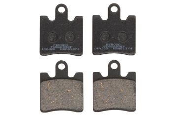 Piduriklotsid FDB2085EF FERODO öko hõõrdumine, mõeldud kasutamiseks mootorrattas/tõukerattad sobib SUZUKI