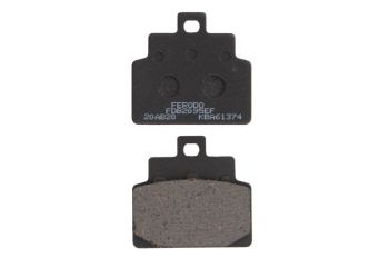 Piduriklotsid FDB2095EF FERODO öko hõõrdumine, mõeldud kasutamiseks mootorrattas/tõukerattad sobib APRILIA