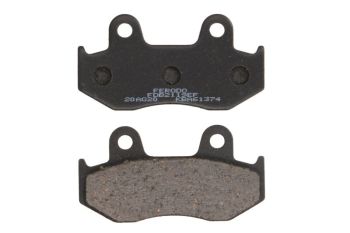 FERODO Piduriklotsid FDB2119EF FERODO öko hõõrdumine, mõeldud kasutamiseks mootorrattas/tõukerattad sobib HONDA