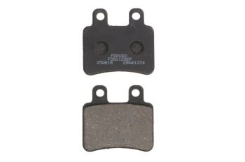 FERODO Piduriklotsid FDB2128EF FERODO öko hõõrdumine, mõeldud kasutamiseks mootorrattas/tõukerattad sobib DERBI; ITALJET; PEUGEOT; YAMAHA
