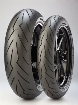 PIRELLI Mootorratta rehv 120/70ZR17 TL 58 W DIABLO ROSSO III Esiosa