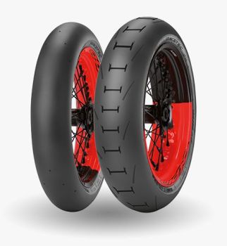 Motorehvid ringrajavõistluseks METZELER 125/70R17 TL RACETEC SM K1 Esiosa