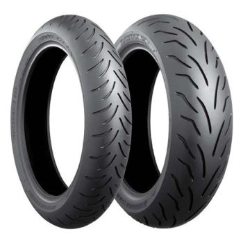 Rolleri rehv BRIDGESTONE 110/90-10 TL 51J SC1 esi/taga