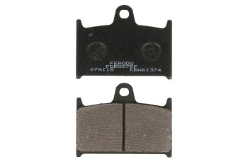 FERODO Piduriklotsid FDB557EF FERODO öko hõõrdumine, mõeldud kasutamiseks mootorrattas/tõukerattad sobib SUZUKI; TRIUMPH; YAMAHA