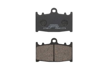 Piduriklotsid FDB574EF FERODO öko hõõrdumine, mõeldud kasutamiseks mootorrattas/tõukerattad sobib KAWASAKI; SUZUKI