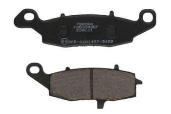 Piduriklotsid FDB2048EF FERODO öko hõõrdumine, mõeldud kasutamiseks mootorrattas/tõukerattad sobib KAWASAKI; SUZUKI