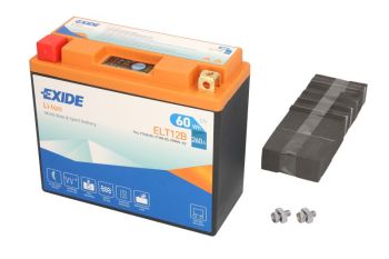 EXIDE Akumulator motocyklowy EXIDE ELT12B 12V 5Ah 260A L+