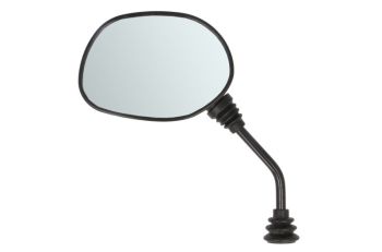 Peegel RMS 12 276 0730 vasak 10mm g. parempoolne k. must sobib GILERA