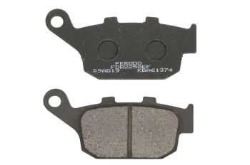 FERODO Piduriklotsid FDB2258EF FERODO orgaaniline, mõeldud kasutamiseks maantee/mootorrattas sobib HONDA; KAWASAKI