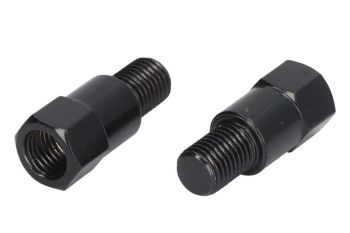 Peegli adapter OX581 universaalne 10mm g. parempoolne k. must