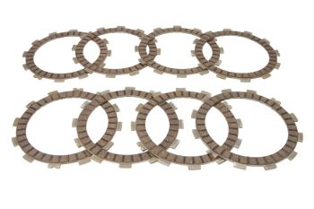 4 RIDE Siduri hõõrdekettad sobib GAS GAS 125; HONDA 125R; KTM 250, 250 (SixDays); SUZUKI 650X, 650 (Bandit), 650S (Bandit), 650SA (Bandit ABS), 600F, 750F