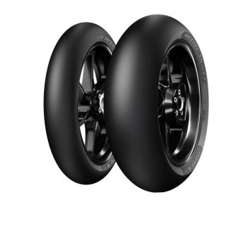 Motorehvid ringrajavõistluseks METZELER 120/70R17 TL Racetec TD Slick Esiosa