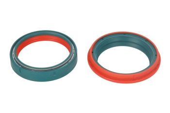 Esivedrustuse täielik õli- ja tolmutihendite komplekt DUAL-49S (49 x 60,3 x 10 49 x 60,60 x 6) SHOWA (kogus pakendis 2tk (EN) for one shin; Kahekordne ühend)sobib HONDA; KAWASAKI; SUZUKI