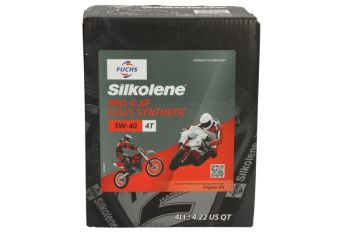4T mootoriõli 5W40 SILKOLENE PRO 4 4I 4T biolagunevad pakendid; ester, API SN JASO MA-2 sünteetiline