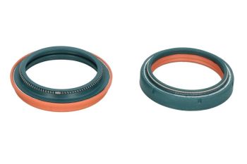 Esivedrustuse täielik õli- ja tolmutihendite komplekt DUAL-46K KAYABA (kogus pakendis 2tk (EN) for one shin; Kahekordne ühend)sobib HONDA; KAWASAKI; SUZUKI; TRIUMPH; YAMAHA