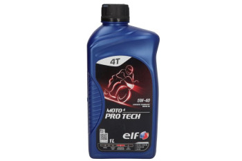 ELF 4T mootoriõli 5W40 ELF Moto 4 Pro Tech 1I 4T, API SN JASO MA-2 sünteetiline