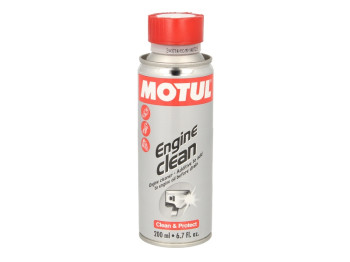 Õli lisand MOTUL ENGINE CLEAN 0,2I puhastamiseks õlivahetusel mootori läbipesuks