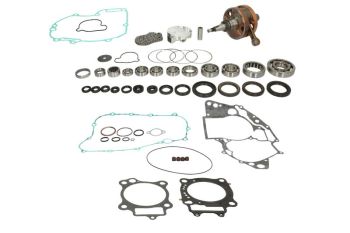 Mootori remondikomplekt, STD (käigukasti laager, kolb, tihendite komplekt, väntvõll, veepumba ja võlli remondikomplekt, võlli laager) HONDA CRF 250 2004-2004
