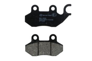 Piduriklotsid 07005 BREMBO orgaaniline, mõeldud kasutamiseks maantee sobib CAGIVA; GARELLI; HONDA; PGO; SANGYANG/SYM