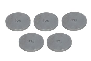 4 RIDE Ventiiliplaat PZ295305/5 29,5mm x3,05mm, Teras, (5 tk) sobib SUZUKI