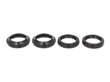 Esivedrustuse täielik õli- ja tolmutihendite komplekt 56-166 (38 x 50 x 8/9,5) (kogus pakendis 4tk)sobib BETA; KAWASAKI; SHERCO; SUZUKI; YAMAHA